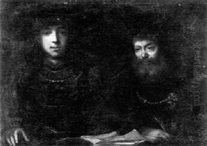Two Men by Harmenszoon van Rijn Rembrandt