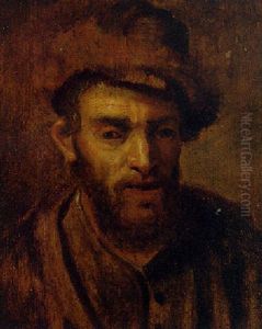 A Peasant Man In A Fur Hat