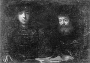 Zwei Manner by Harmenszoon van Rijn Rembrandt