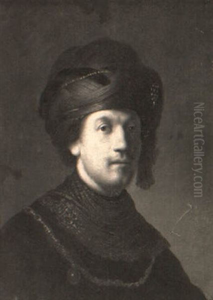 Portrait Of A Young Man, Bust Length, Wearing A Turban - view 1