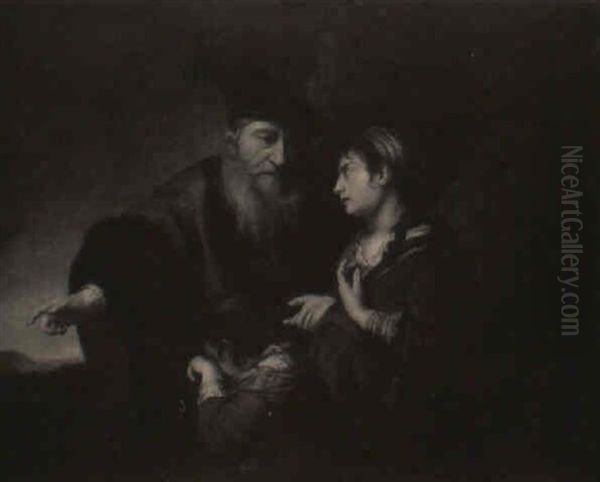 Abraham Sender Ismael Og Hagar Ud I +rkenen - view 1
