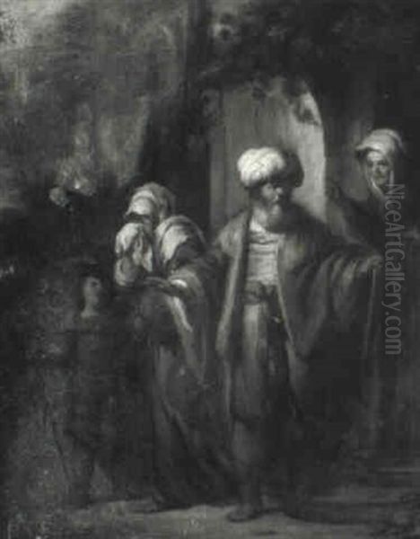 The Banishment Of Hagar And Ishmael - view 1