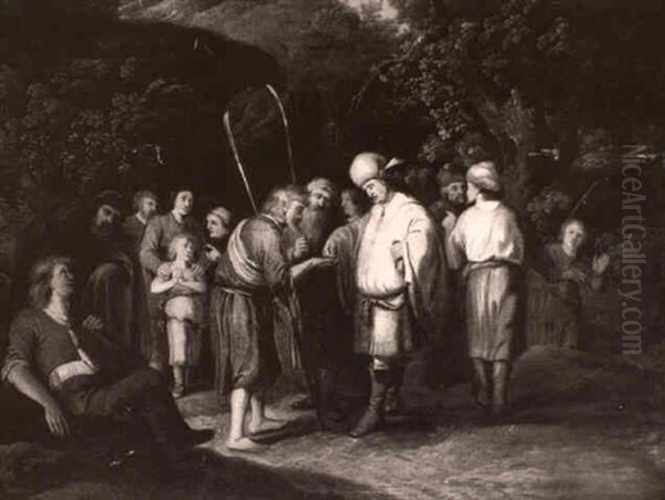 Joseph Sold To The Ishmaelites - view 1