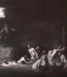 Diana And Actaeon ] by Harmenszoon van Rijn Rembrandt