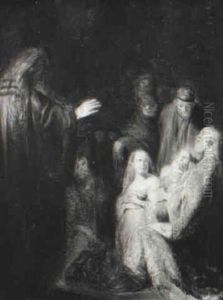 Chrsit Healing The Sick by Harmenszoon van Rijn Rembrandt