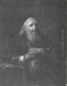 Old Man With A Money Bag by Harmenszoon van Rijn Rembrandt