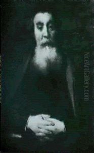 Bildnis Eines Bartigen Mannes by Harmenszoon van Rijn Rembrandt