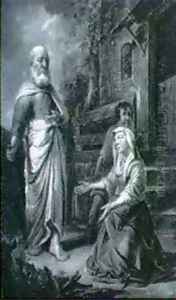 Elias Und Die Witwe Von Sarepta (iii. Konige 17, 10)