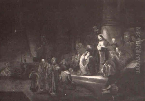 Christ In The Temple - view 1