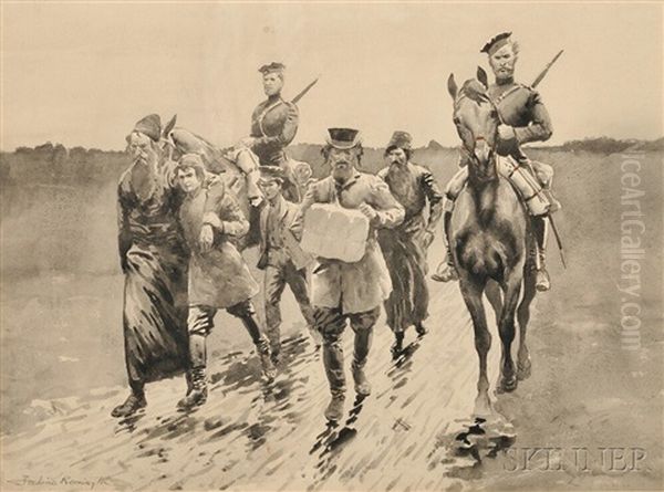Jew Smugglers And Refugees In The Hands Of The Dragoons - view 1