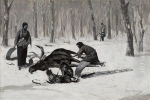 The Passion Of Ah-we-ah by Frederic Remington