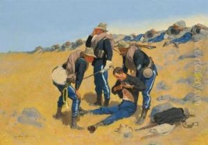 Call The Doctor by Frederic Remington