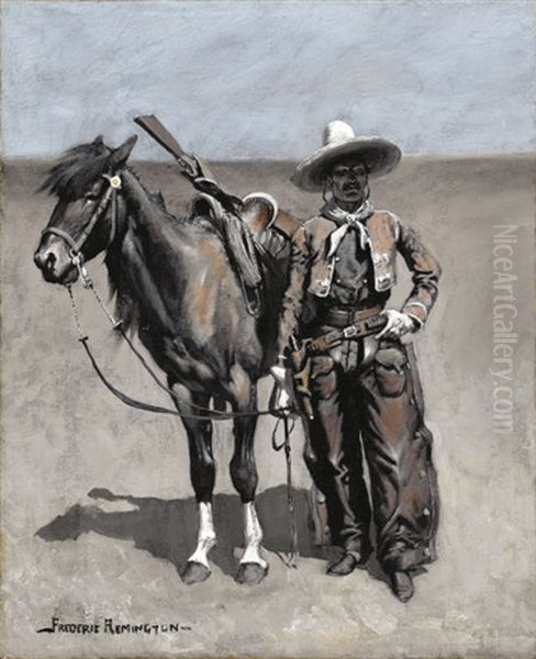 A Mexican Buccaroo - In Texas - view 1