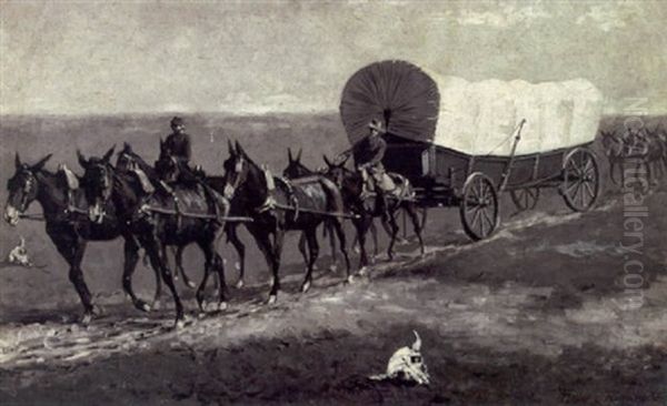 Conestoga Wagon (prairie Schooner) - view 1