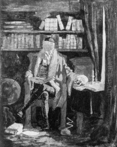 Gentleman In His Library