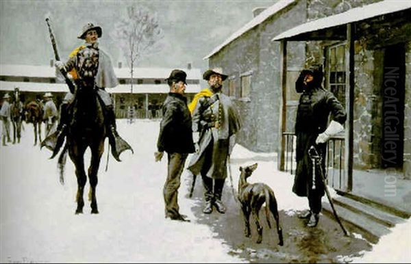 Bringing In A Deserter (the Deserter Caught) - view 1
