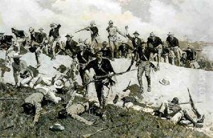 Soldier's Charge by Frederic Remington