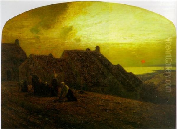 Paysage Breton Au Crepuscule - view 1
