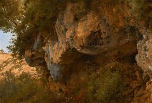Vue Presumee De La Grotte De Vicovaro A Tivoli Vue Presumee De La Grotte De Vicovaro A Tivoli