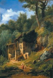 Mare Aux Canards by Jean Charles Joseph Remond