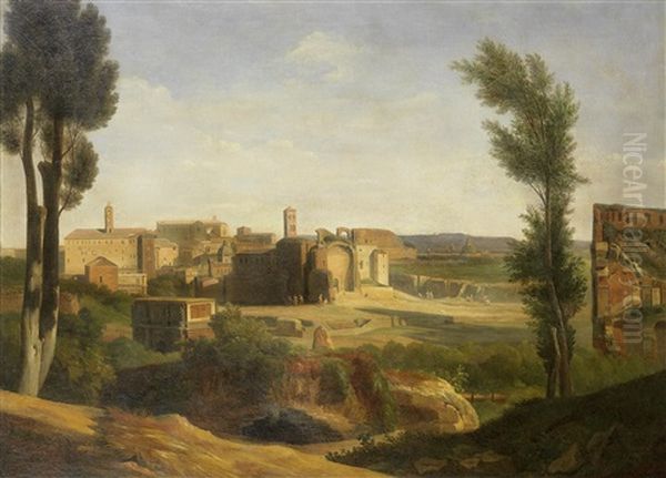 A View Of The Forum, Rome - view 1