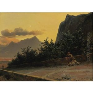 The New Moon by Jean Charles Joseph Remond