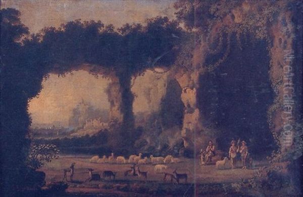 Pastores, Cabras, Ovejas Y Ruinas - view 1