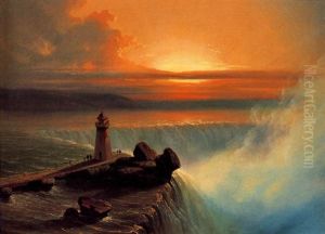 Sunset Over Niagara Falls