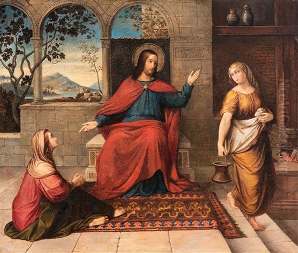 Christus Bei Martha Und Maria - view 1