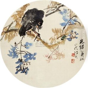 Flowers And Bird by Ren Bonian