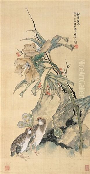 Flowers And Birds - view 1