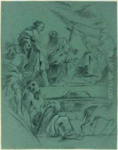 La Condamnation De L'heresie Des Gazari Et Des Patarini by Carlo Bononi