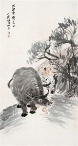 Boyand Cattle by Ren Bonian