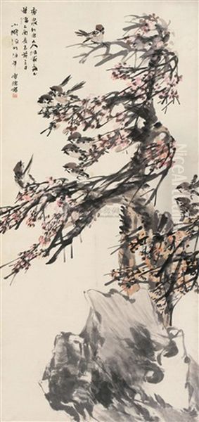 Bird And Plum - view 1