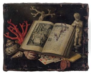 Composition Au "livre Quatrieme De L'imitation De Nostre Seigneur Jesus Christ", Coraux Et Coquillages by Simon Renard De Saint-Andre