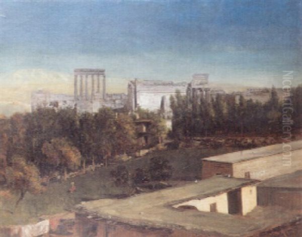 Ba'albek. Le Temple De Jupiter - view 1