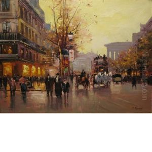 Paris At Twilight