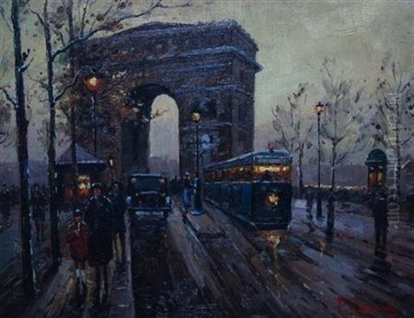 L'arc De Triomphe (+ Place De La Republique; 2 Works) - view 1