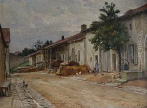 Rue A Saulxures-les-vannes, 1938