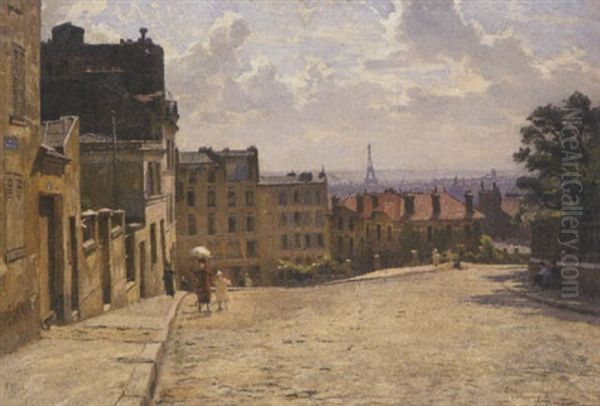 Le Haut De La Rue Lepic - view 1