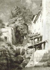 La Cascade Du Moulin A Grasse L'hiver (provence) thumbnail