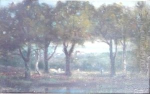 Paysage by Charles Edmond Renault