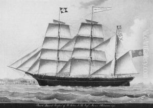Bark "david Taylor Of St John" N.b. Capn. Amos Atkinson Bark "david Taylor Of St John" N.b. Capn. Amos Atkinson