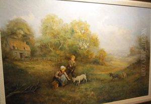 Pastrol Scenes by Joseph Frederick Percy Rendell