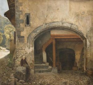 Entree De Ferme by Julien Renevier