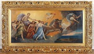 Painting After Guido Reni's "l'aurora" Or "aurora Leads The Chariot Of Apollo" (1614) by Guido Reni