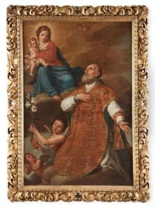 The Vision Of St by Guido Reni