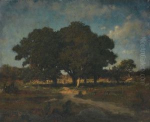 Les Grands Chenes by Jean Emile Renie
