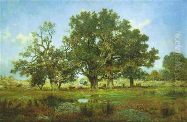 Les Arbres A Barbizon - view 1