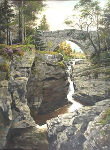 The Lynn Of Dee, Near Braemar (+ Another; Pair) - view 1